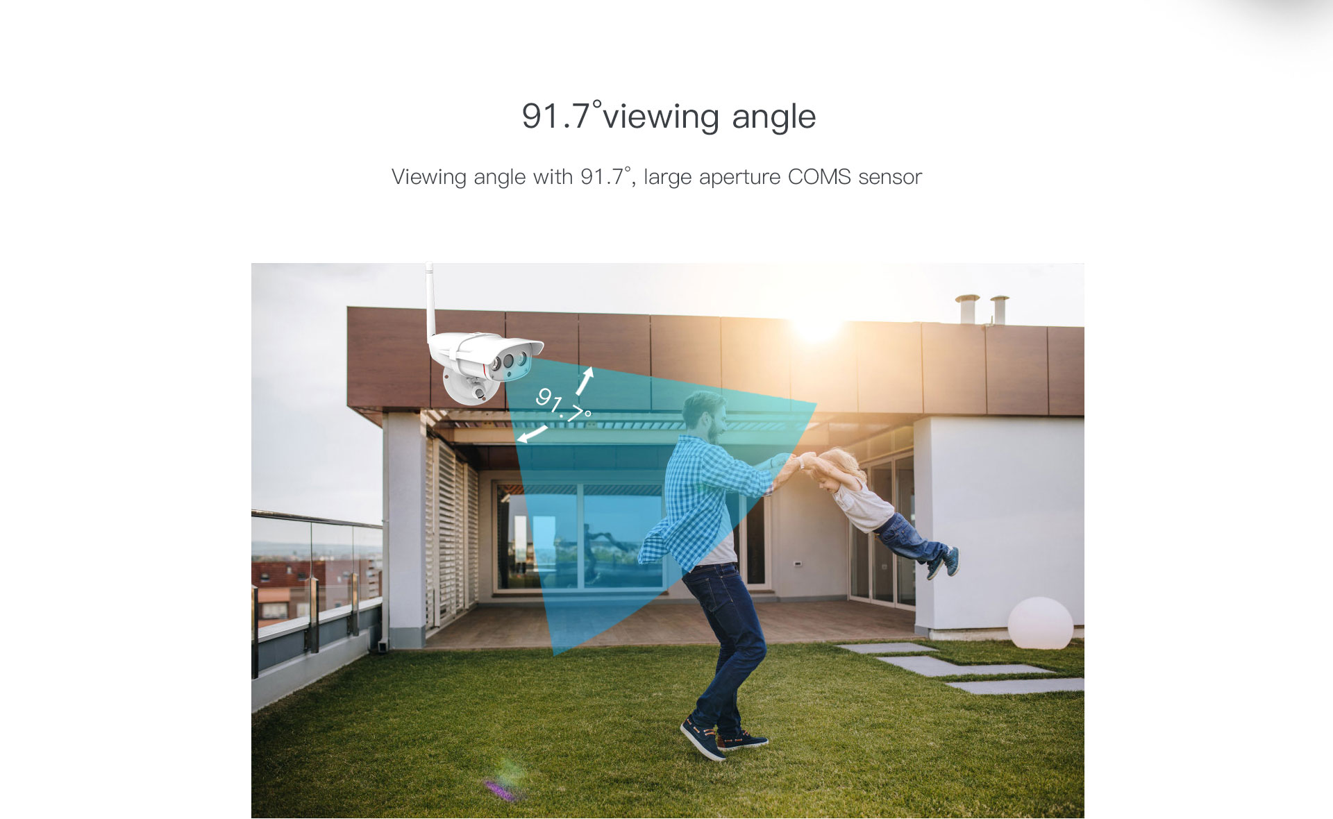 outdoor ip camera sensor