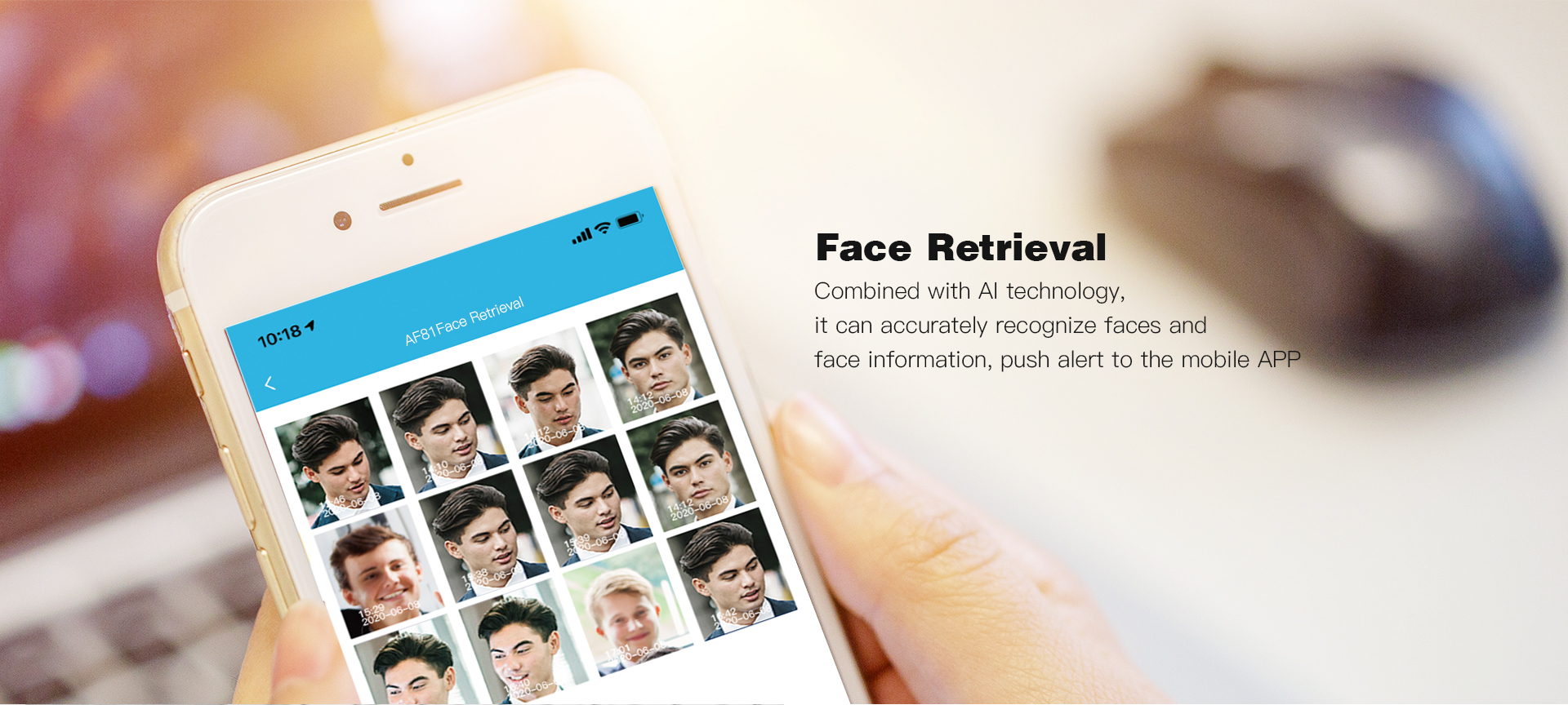 Smart Face Identification IP Camera