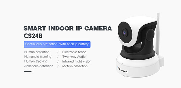 Indoor smart network camera