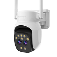 Dual Lens Outdoor Camera